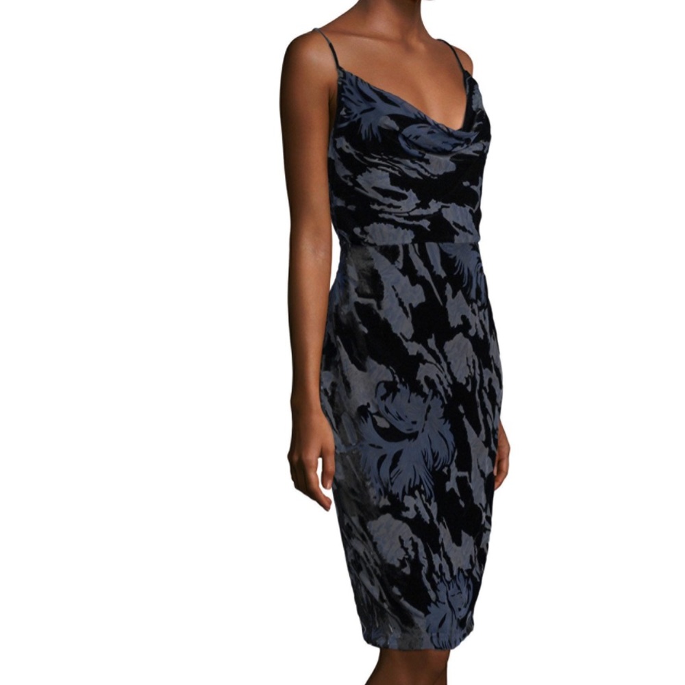 NWT Laundry by Shelli Segal velvet dress - 12